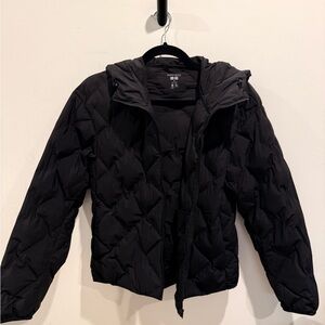 Uniqlo Quilted Black Puffer Jacket